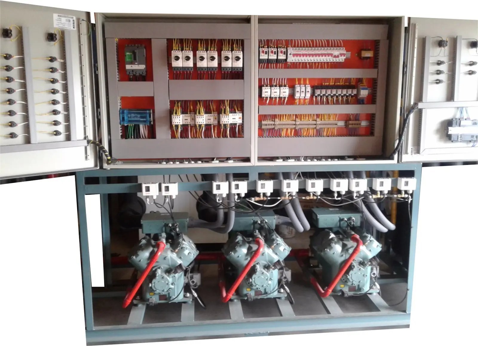 Serviço de refrigeração comercial realizado pela GM Refrigeração